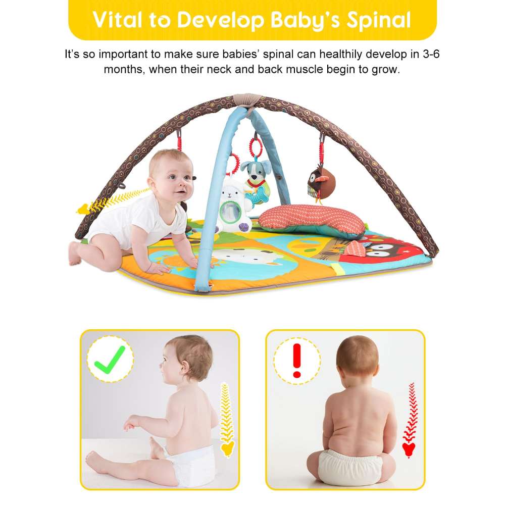 Zoo Theme Baby Play Mat