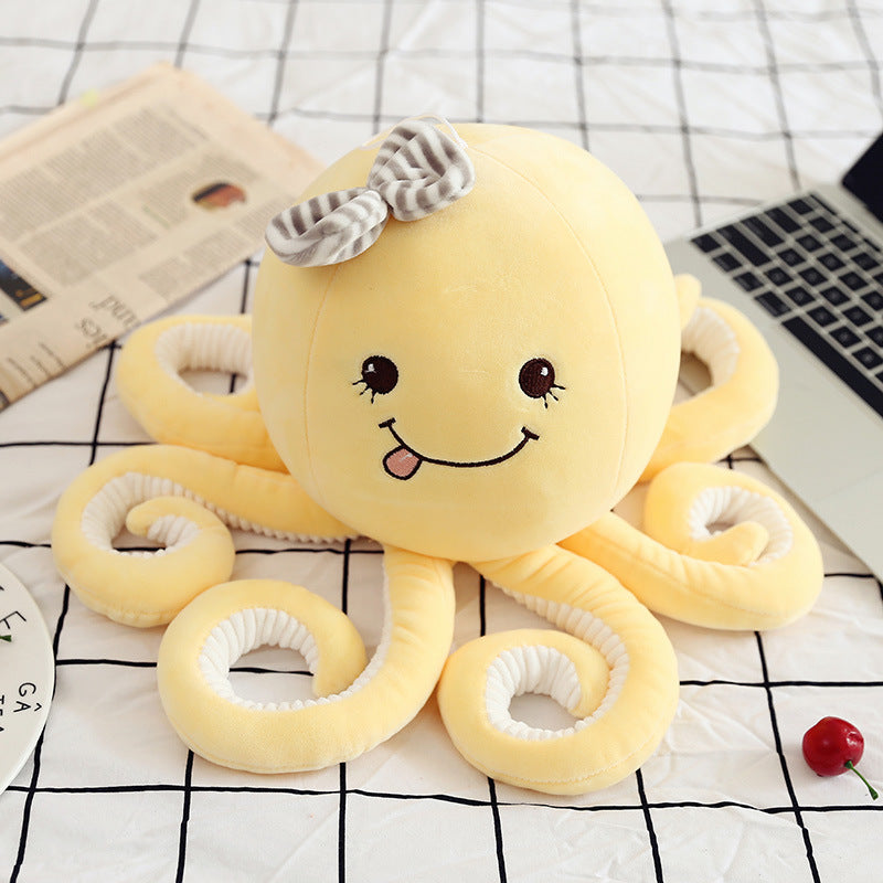 Funny Face Octopus Plush