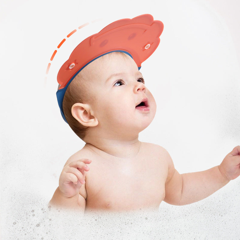 No Tears Bath Time Baby Shower Cap Protector
