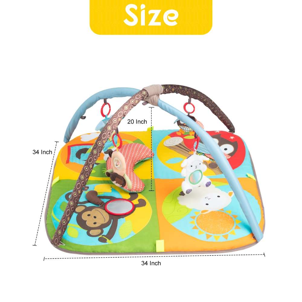 Zoo Theme Baby Play Mat