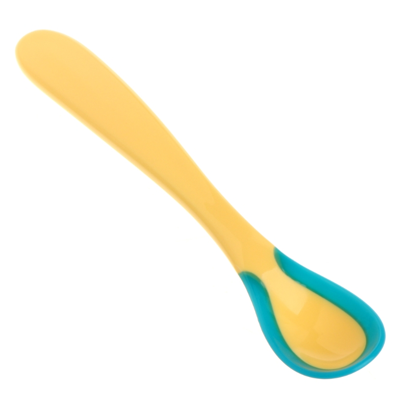 Safe Baby Feeding Spoon with Anti-Scalding Protection