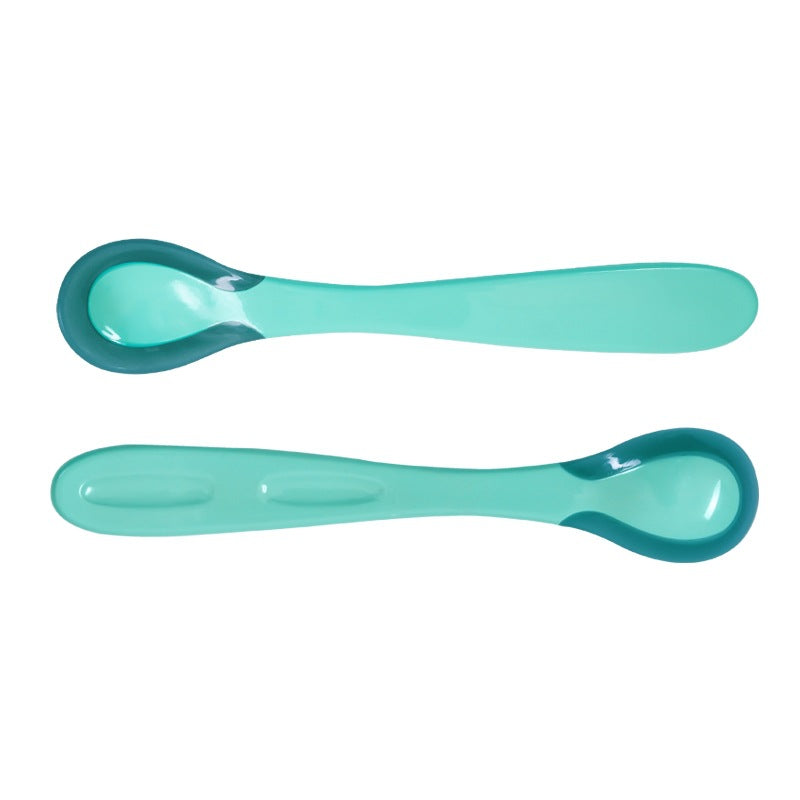 Safe Baby Feeding Spoon with Anti-Scalding Protection