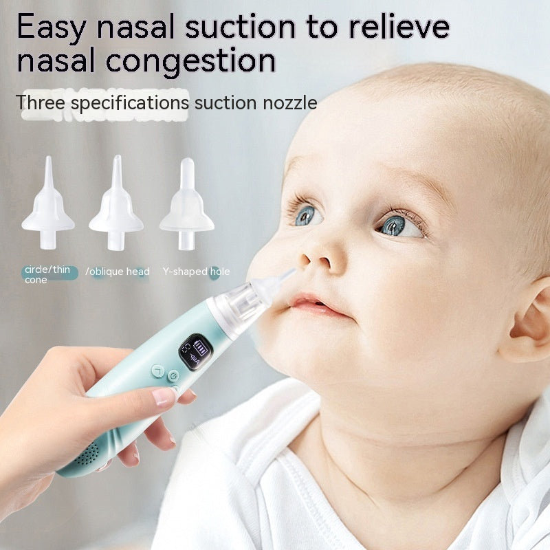 Gentle Baby Nasal Aspirator for Easy Breathing Relief