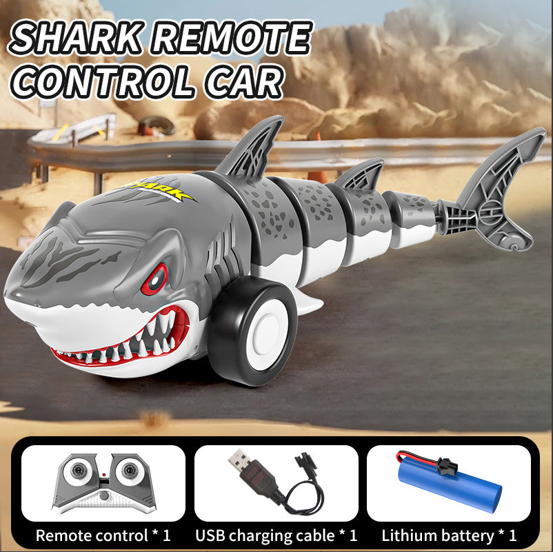 Shark RC Car Toy 2.4GHz Stunt Drift Fun Light