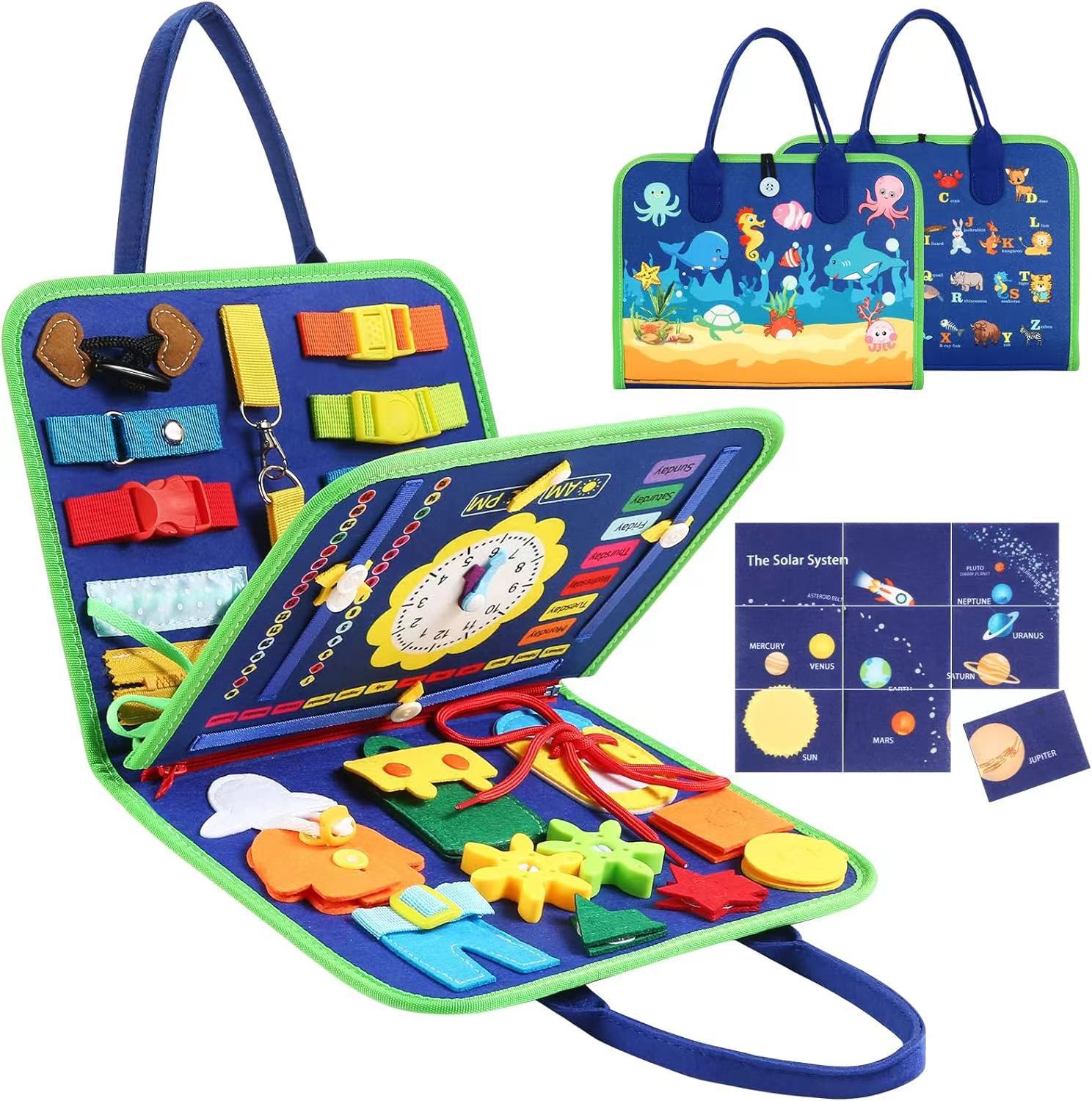 Kids Felt Learning Board
