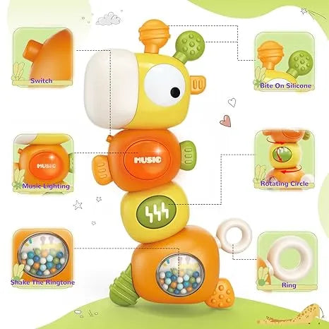 Gentle Montessori Teether for Calm and Curious Babies
