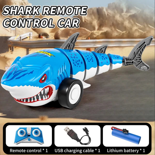 Shark RC Car Toy 2.4GHz Stunt Drift Fun Light