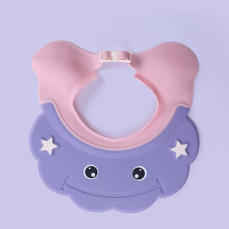 No Tears Bath Time Baby Shower Cap Protector
